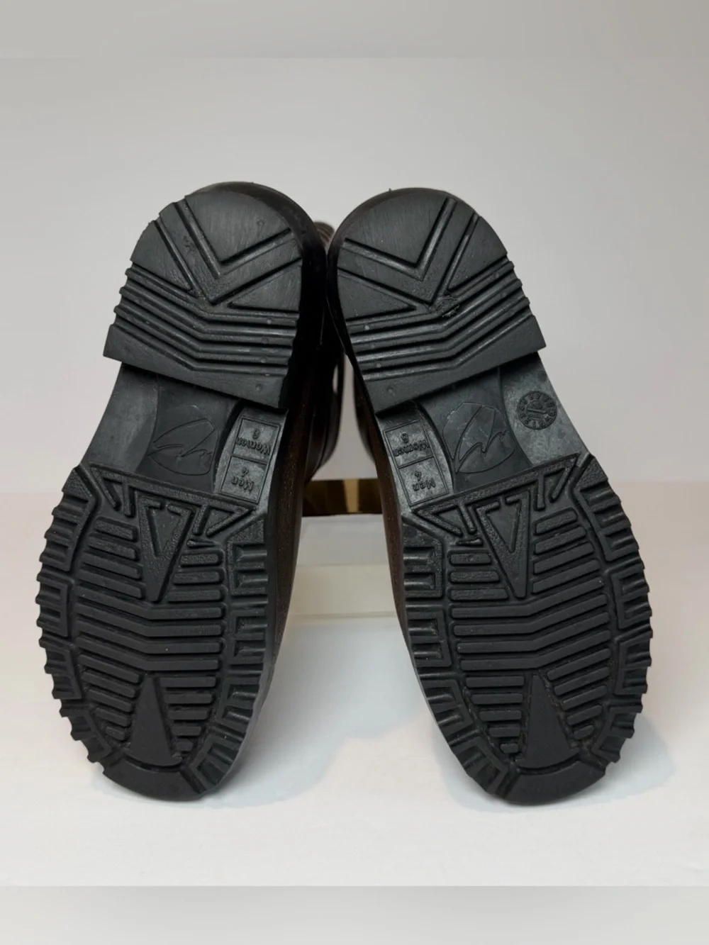 Steel Toe Waterproof‎ Work Boots - Dark Brown Unisex Sizes (M 4, W6)